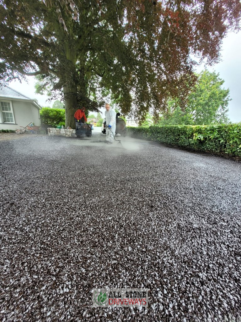 Double Coated Tar and Chip Driveway in Blackrock, Cork