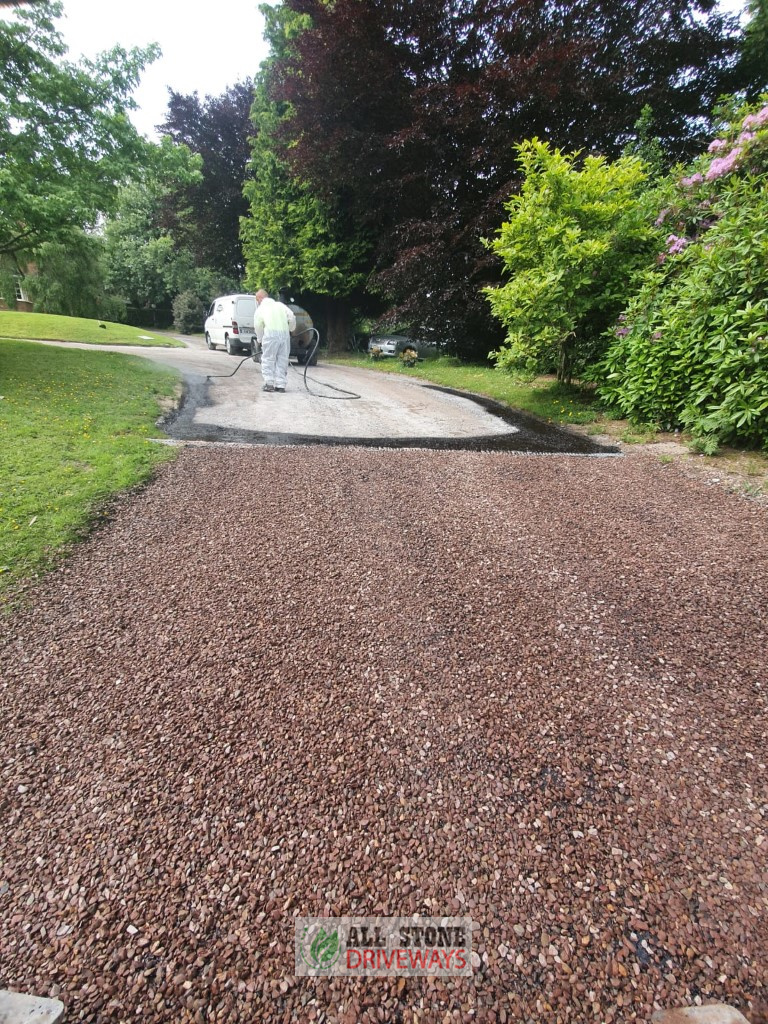 Double Coated Tar and Chip Driveway in Cork City